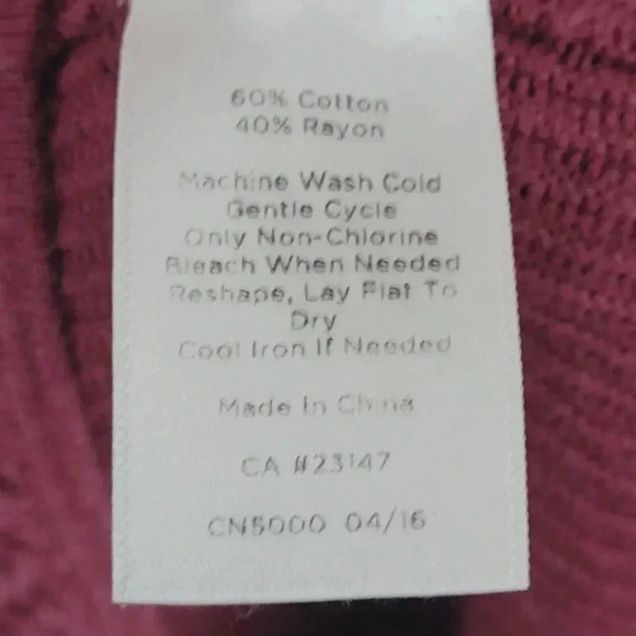 Talbots Red Textured Sleeveless Knit Dress Size M Fit & Flare 1PT - Picture 5 of 7